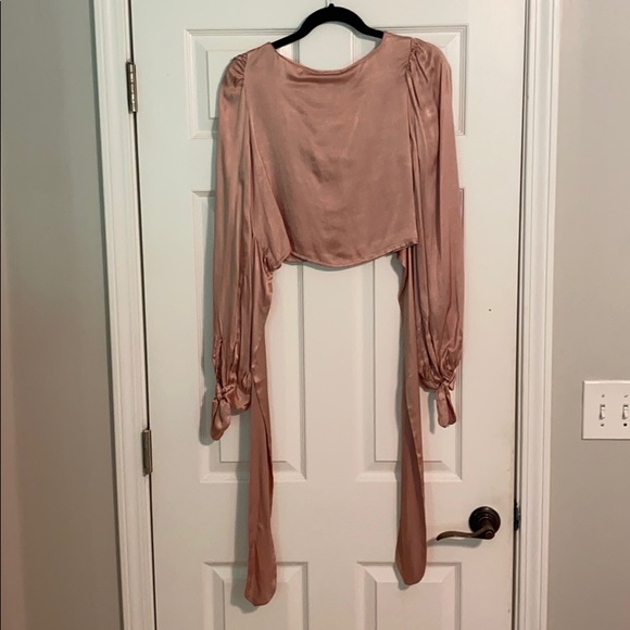 Alice McCall silk crop top NWT Revolve - Picture 3 of 5